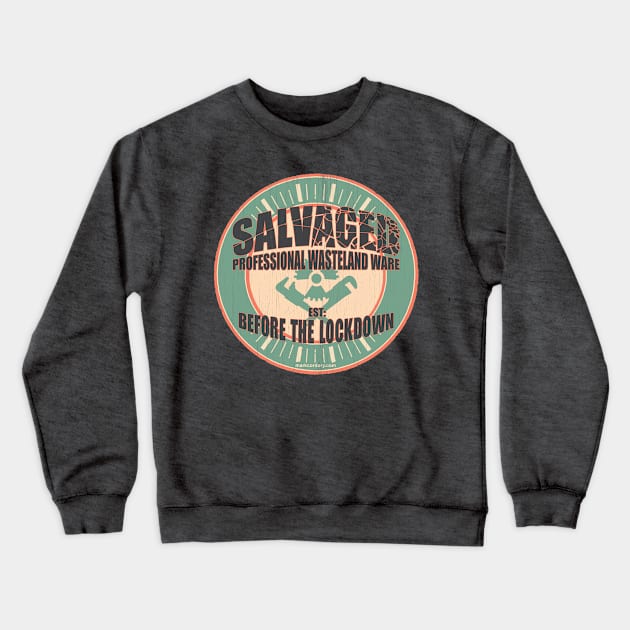 SALVAGED Ware Retro #3 Crewneck Sweatshirt by SALVAGED Ware